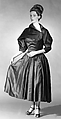 Dress, Charles James (American, born Great Britain, 1906–1978), silk, American